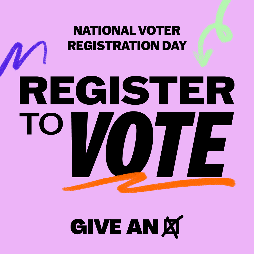 4 million young people will be excluded from voting in the next election if they don’t register to vote TODAY 🗳️ #GiveAnX about your future and take 5 mins to #RegisterToVote here 👉qrco.de/giveanx #NVRD