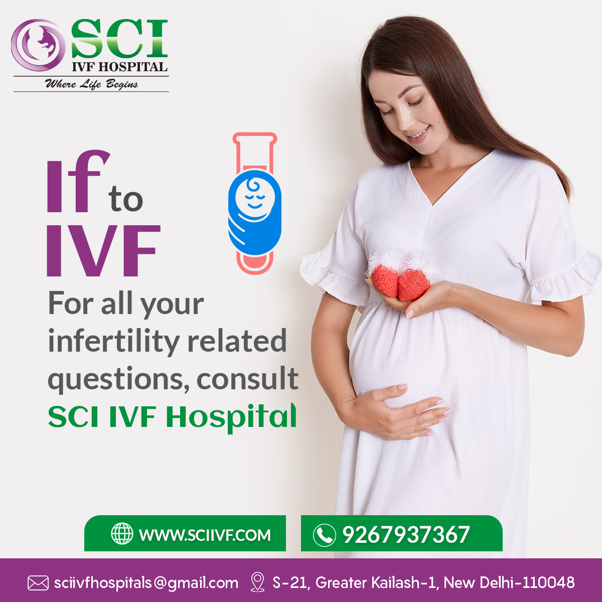 If you are struggling with infertility, now's the time to begin your journey. Book a free IVF consultation with specialist doctors. sciivf.com #ivf #infertility #ivfdoctors #ivfhospital #sciivfhospital #drshivanisachdevgour #parenthood #motherhood #baby #life