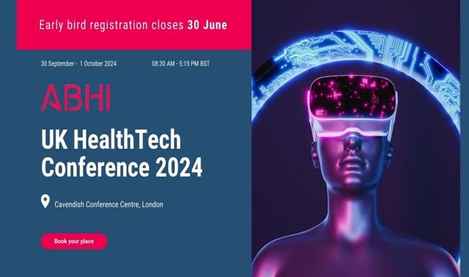 We are proud to announce the return of the ABHI UK HealthTech conference! 🤩    

Get ready for TWO action-packed days as we gather industry leaders to explore the critical themes of #regulation and UK #marketaccess.  

Grab your early bird ticket👇 

abhi.org.uk/events/abhi-ev…