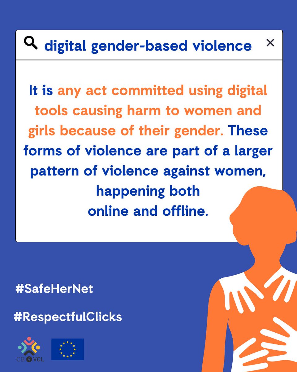 FeministWIDE's tweet photo. Just launched: Break The Silence, End The Violence❗an international campaign to raise awareness on digital gender-based violence &amp; especially its effects on women &amp; young people.

Let's create Safer digital spaces for youth &amp; young women 💪🌐
#SafeHerNet #RespectfulClicks https://t.co/X9SLQoRtuO