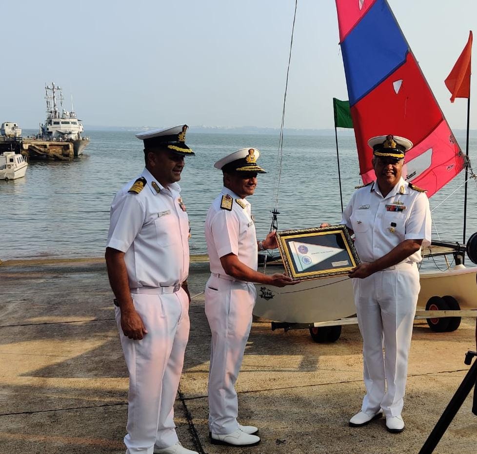 VAdm Krishna Swaminathan, Chief of Personnel & President Indian Naval Sailing Association (INSA) visited the Navy Windsurfing Node at INWTC Goa on #15Apr 24 & witnessed the latest facilities. The Flag Officer reviewed the short, medium & long term plans of the Navy Windsurfing