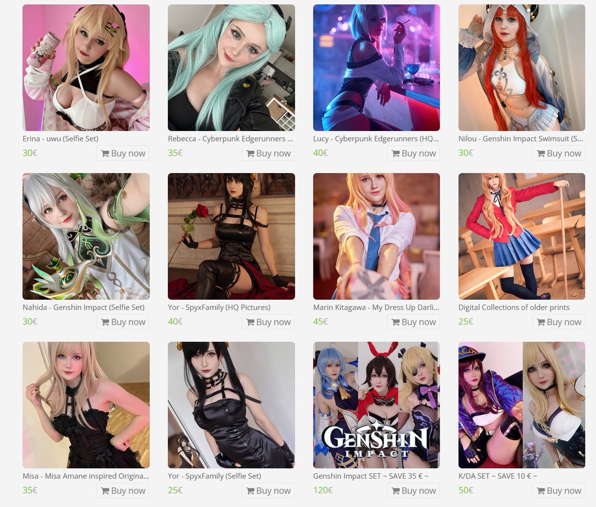 This Saturday, it's my Birthday (20th of April 🥰) So I'm doing a little Birthday Discount on my shoptly store (Digital photo sets for instant download). Use Code 'BIRTHDAY' to save 25% on all the sets :3 It's valid for 7 days! (till 23rd of April) ➡️ shoptly.com/KaddiCosplay ⬅️