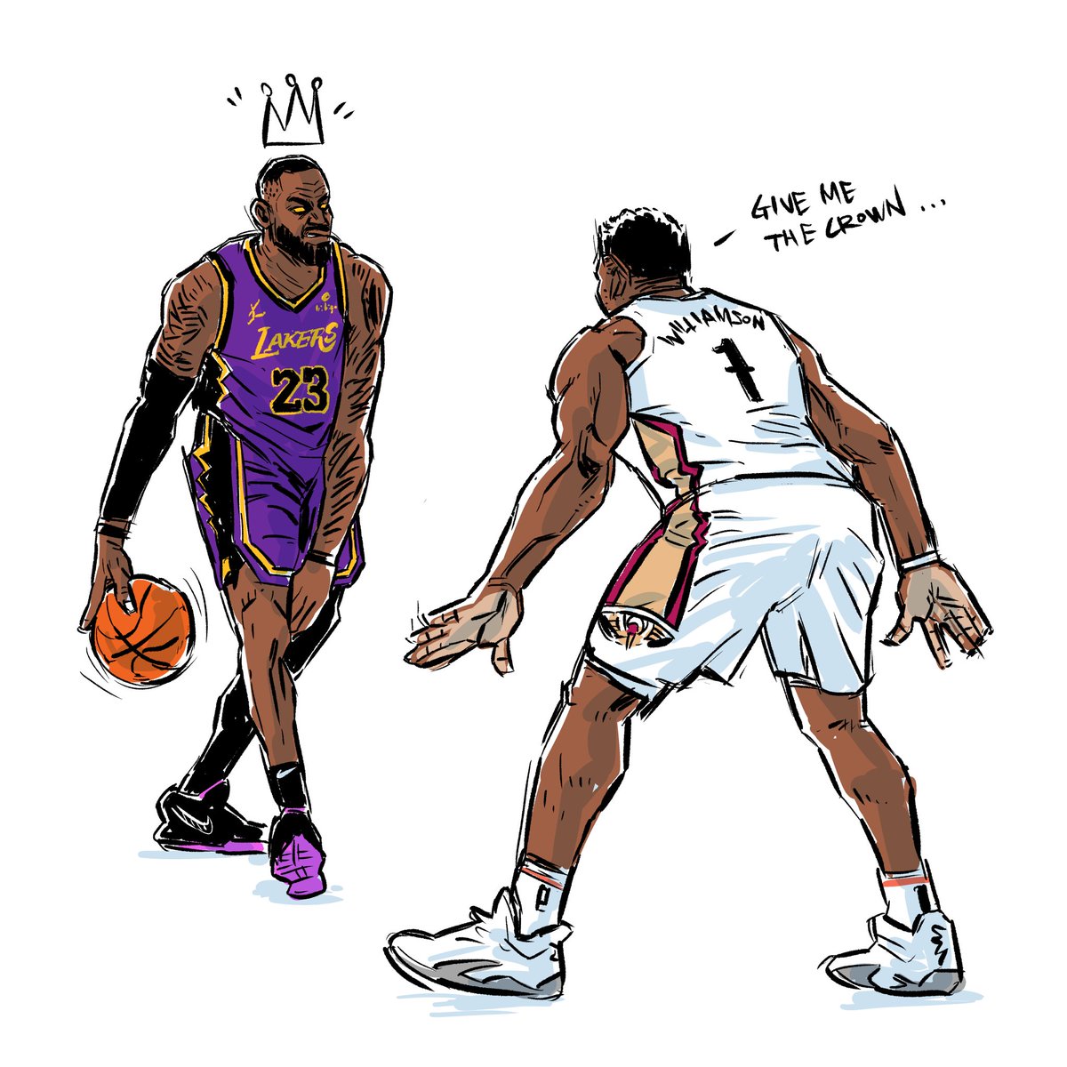 Who will win? #lebron #lakers #zion #pelicans