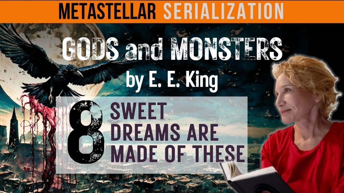 Watch EE King read the latest installment of her book Gods and Monsters here: youtube.com/watch?v=VGaf35…