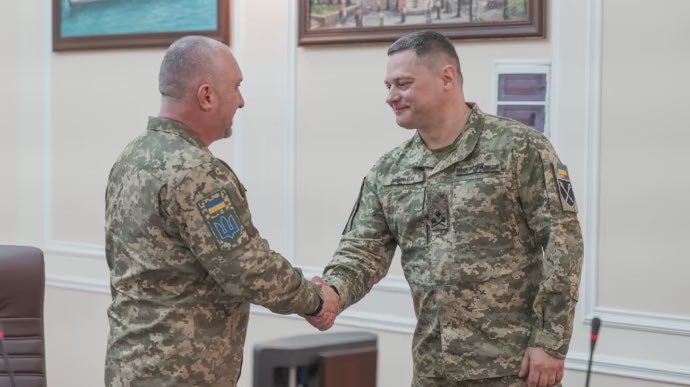⚡️Brigadier General Hennadii Shapovalov was appointed as commander of the troops of the Operational Command Pivden (South).
