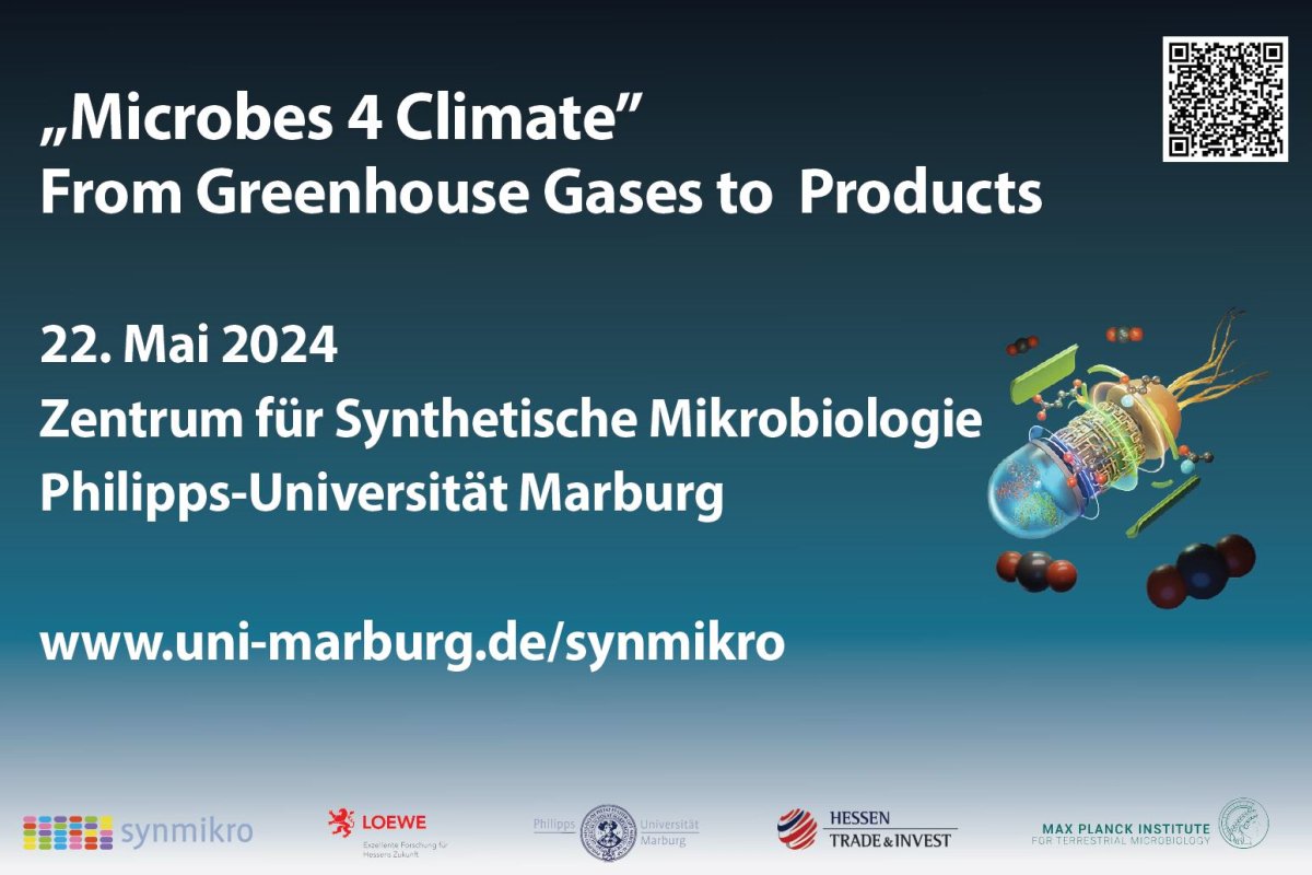 TERMIN-TIPP📢Wie können #Mikroben bei der Steuerung+Abschwächung des #Klimawandels helfen? Das ist Thema des @SYNMIKRO | eh. LOEWE | Symposiums, 22. Mai, Marburg UND ab 17🕔Vortrag von YouTuber @jacobbeautemps‼️Jetzt anmelden: uni-marburg.de/en/synmikro/cu… @Uni_MR @mpi_marburg @erblabs