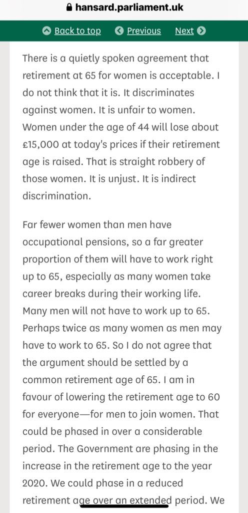 All 50swomen deserve full restitution . The government knew when the state pension age increase was discussed they were robbing women and discriminating against them .