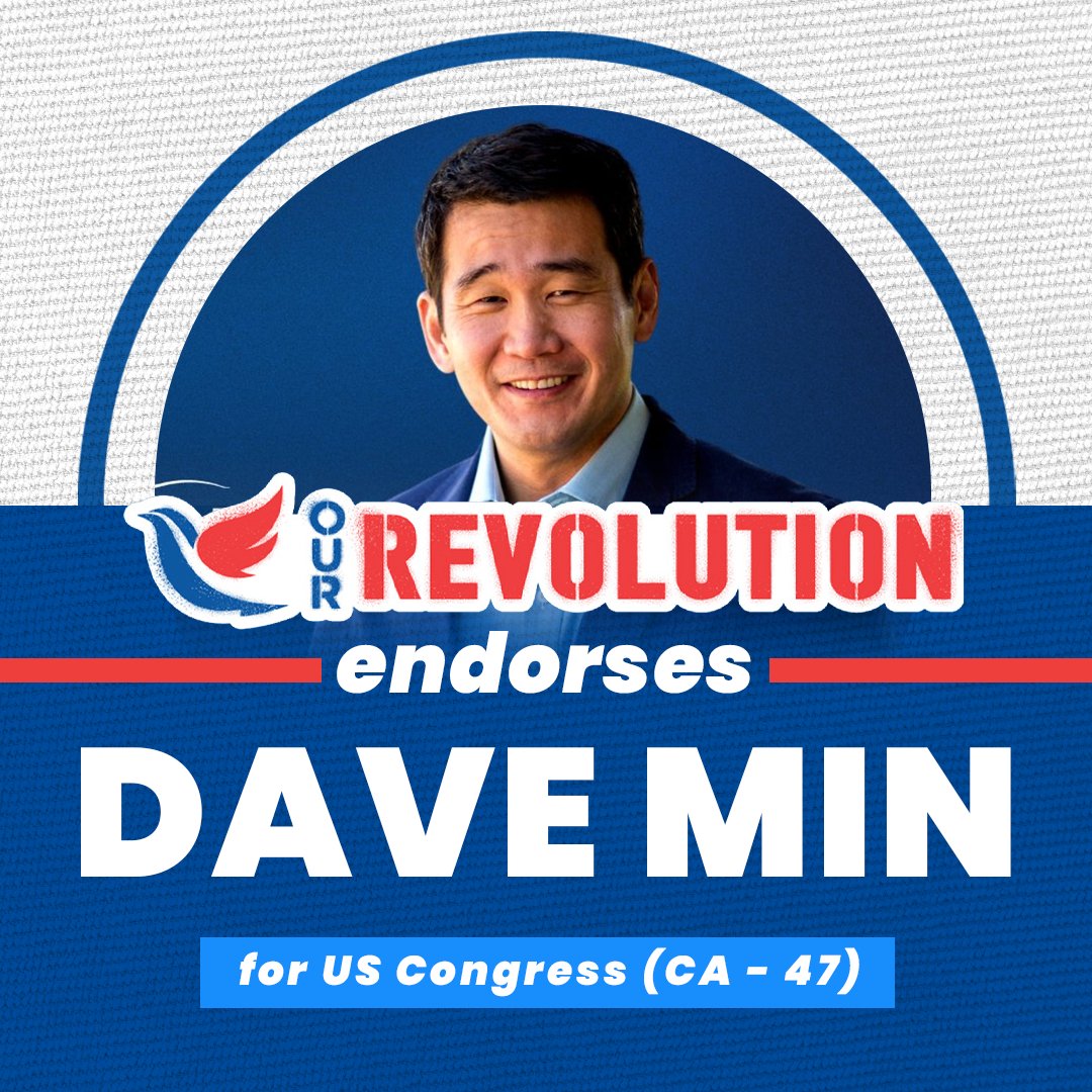 We’re on team @DaveMinCA in #CA47! In addition to fiercely defending his home state's natural resources, Dave's leadership in the Asian and Pacific Islander Caucus has been instrumental in investing hundreds of millions in equity & combating anti-Asian hate.