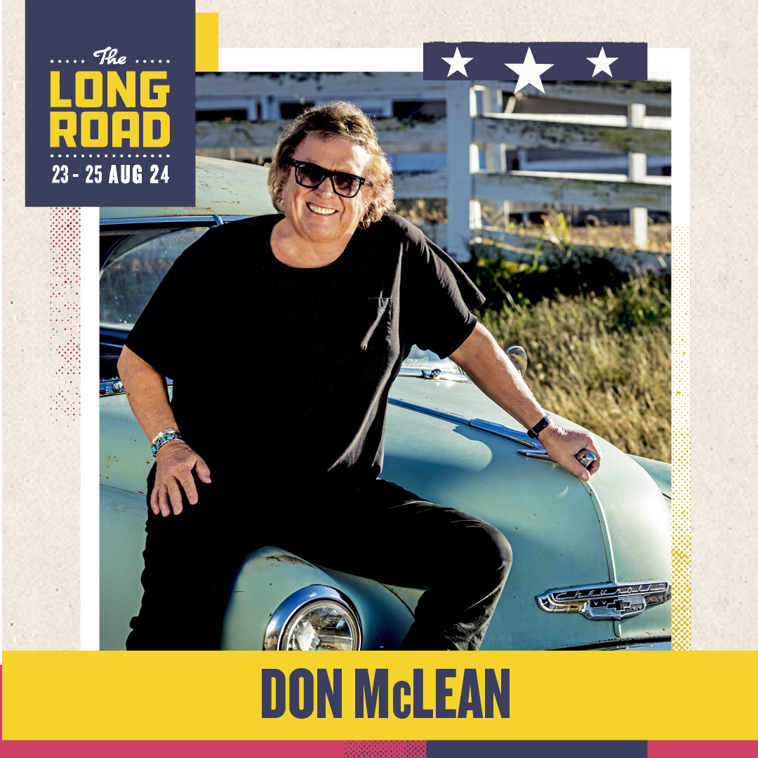 JUST ANNOUNCED! Don McLean is headed to the UK on August 24 for The Long Road Festival! Tickets are now on sale! donmclean.com/tour-2/ The Long Road will take place at Stanford Hall, Lutterworth, Leicestershire, LE17 6DH @TheLongRoadFest