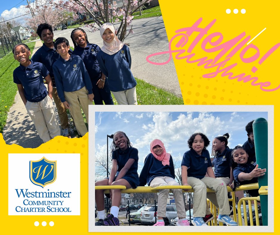 Students at Westminster CCS are getting outside to enjoy the sunshine and playground for recess! There's still spots available for the 2024-2025 school year.  Enroll your child today!
westminsterccs.org/apply/
#westminsterccs #wccs #enrolltoday #buffaloschools #getoutside