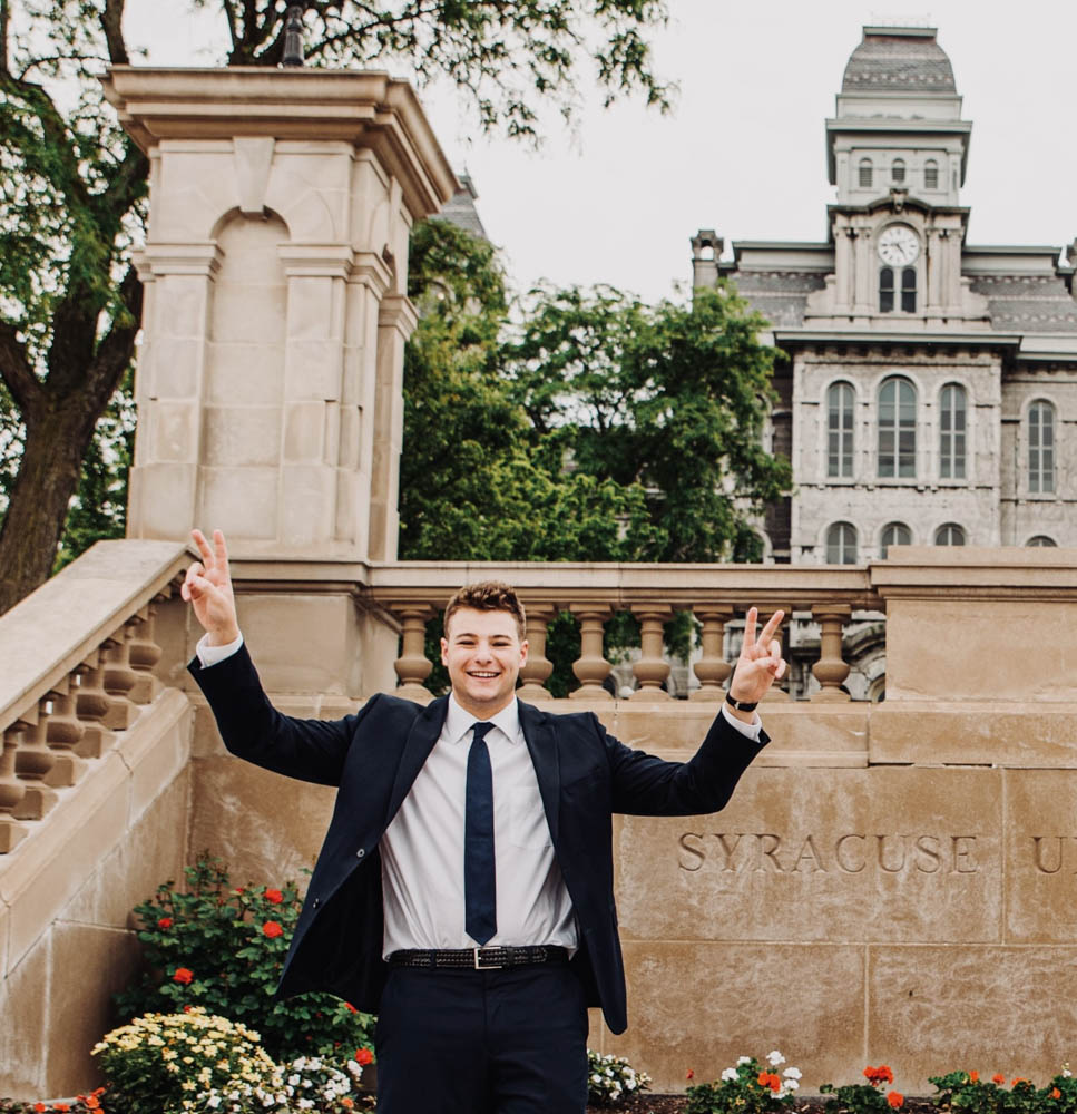 Eric Potthast ‘21 grew up in a small town in Canada and is now a client management analyst with the investment banking business management team at JP Morgan in New York City. Read the full story here: bit.ly/49L141Q