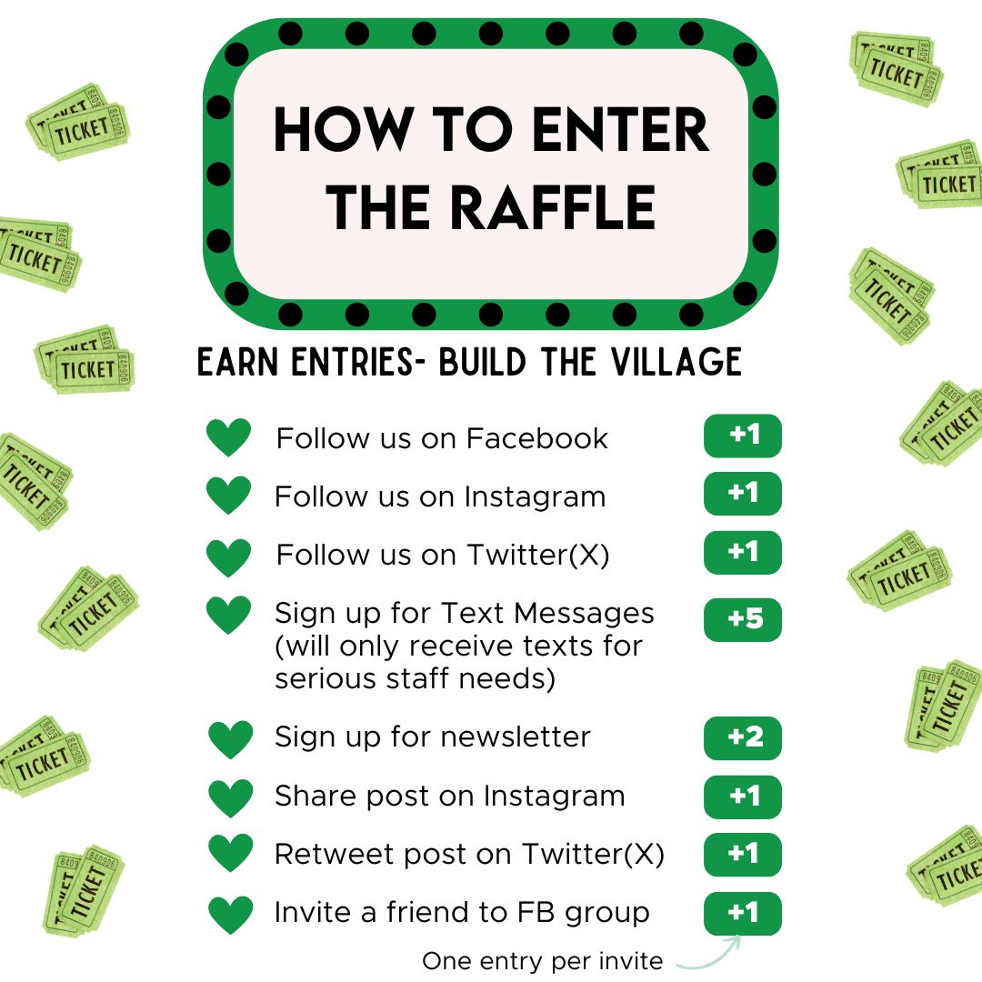 Only 2 days left to earn entries for the Dragons Care raffle!