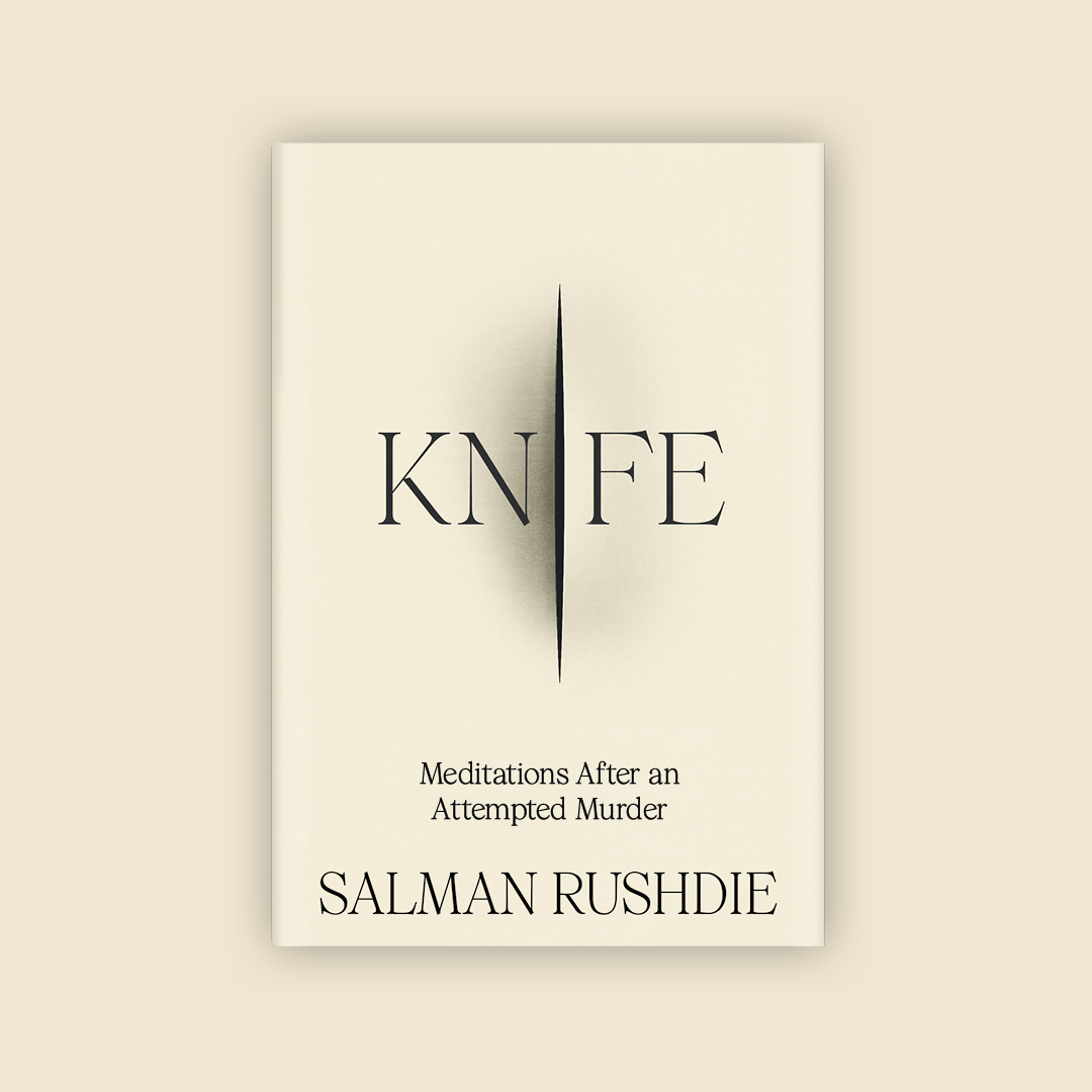 #Knife, the moving and urgent account of survival and recovery from internationally renowned writer and Booker Prize-winner @SalmanRushdie, is out now 👉 bit.ly/4d221ph