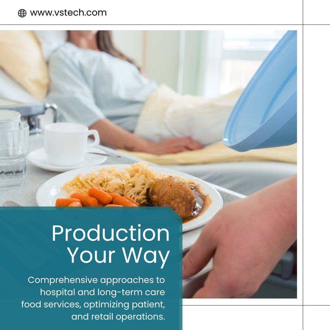vision_software's tweet image. Vision Software&apos;s Production Your Way software provides a comprehensive approach to hospital food services, optimizing patient and retail operations.

If you’re interested in learning more, visit us on Linkedin at #visionsoftwaretechnologies or online at bit.ly/471Xr6w.