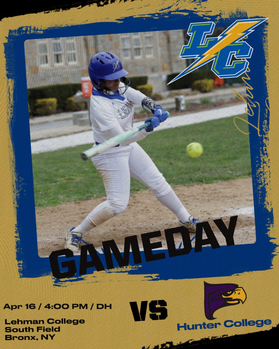 LehmanSports's tweet photo. 🆚 Hunter
🕓 4 PM - DH
📍South Field - Bronx, NY
💻 https://t.co/rrcDDkzPpf https://t.co/OMahM2cs57