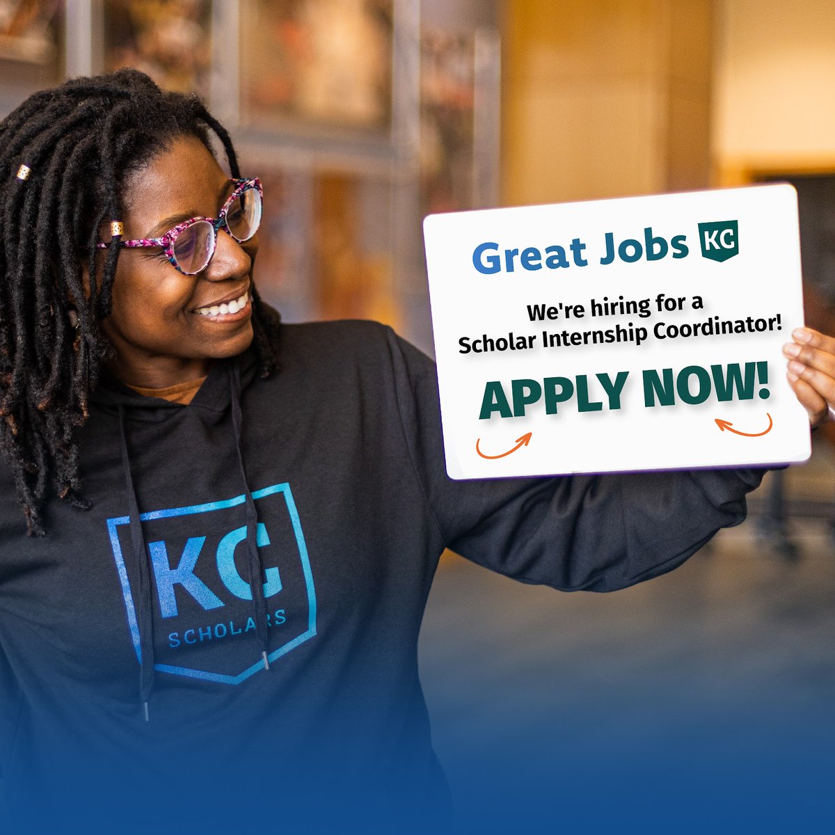 Great Jobs KC is hiring! We seek a dynamic and organized individual to join our team as a Scholar Internship Coordinator! Visit our website to apply today.