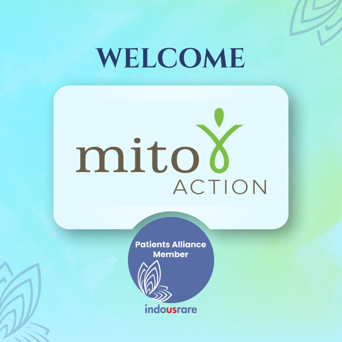 Exciting news: @MitoAction joins our Patient Alliance family, supporting individuals with #rarediseases thru' understanding, empowerment, & solidarity. Join us at: bit.ly/patientallianc… For donations: buff.ly/3Q0KYK2 #indousrare #allianceforrare #patientalliancemember