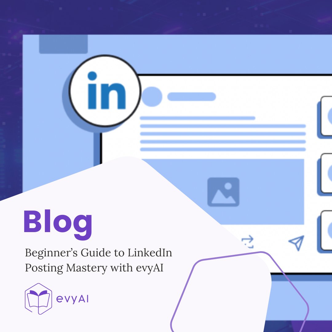 tryevyai's tweet image. Ever felt that you want to post but aren&apos;t sure what to write?

Learn everything you need to know about posting on LinkedIn with evyAI on our blog! 

evyai.com/linkedin-posti… 

#LinkedInPosting #evyAI #LinkedInPostGenerator