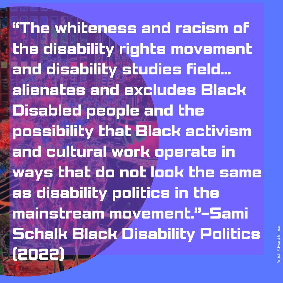 _filmpro's tweet photo. Another quote from our research report, drawing on the work of @DrSamiSchalk
Read the full report on our website- https://t.co/p2t9uGVfyl
#DisabilityPolitics #DisabityJustice #DisabilityRights https://t.co/CfQ5Rz6m0X