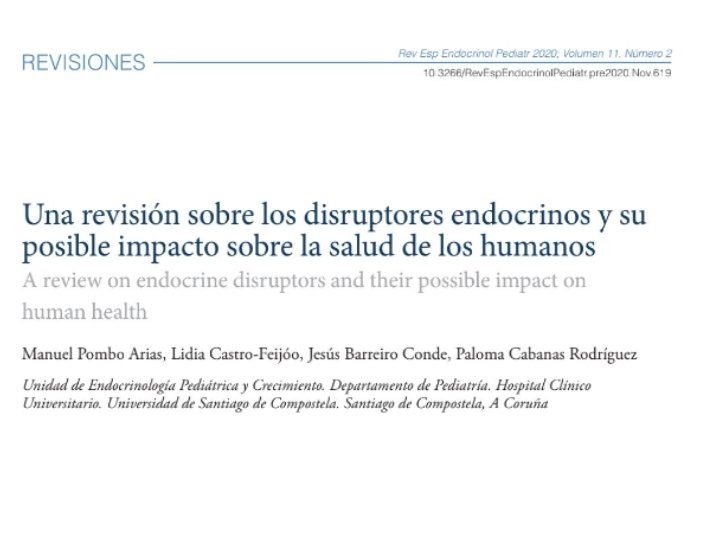 CesarPM's tweet photo. @yendrive @0416_ANGEL @cineisak El habla de los disruptores endocrinos...mejor buscarlo en internet, leerlo y sacar sus propias conclusiones https://t.co/Xudbz1pO9T