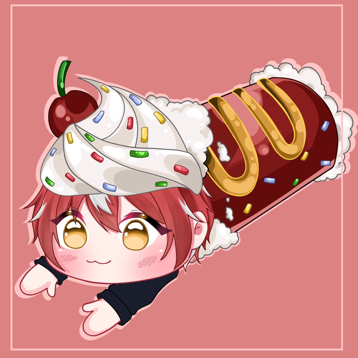 YanChan1205's tweet photo. Cake roll! 🧁
#harristhetic #YCH https://t.co/dNXKoIRZx2
