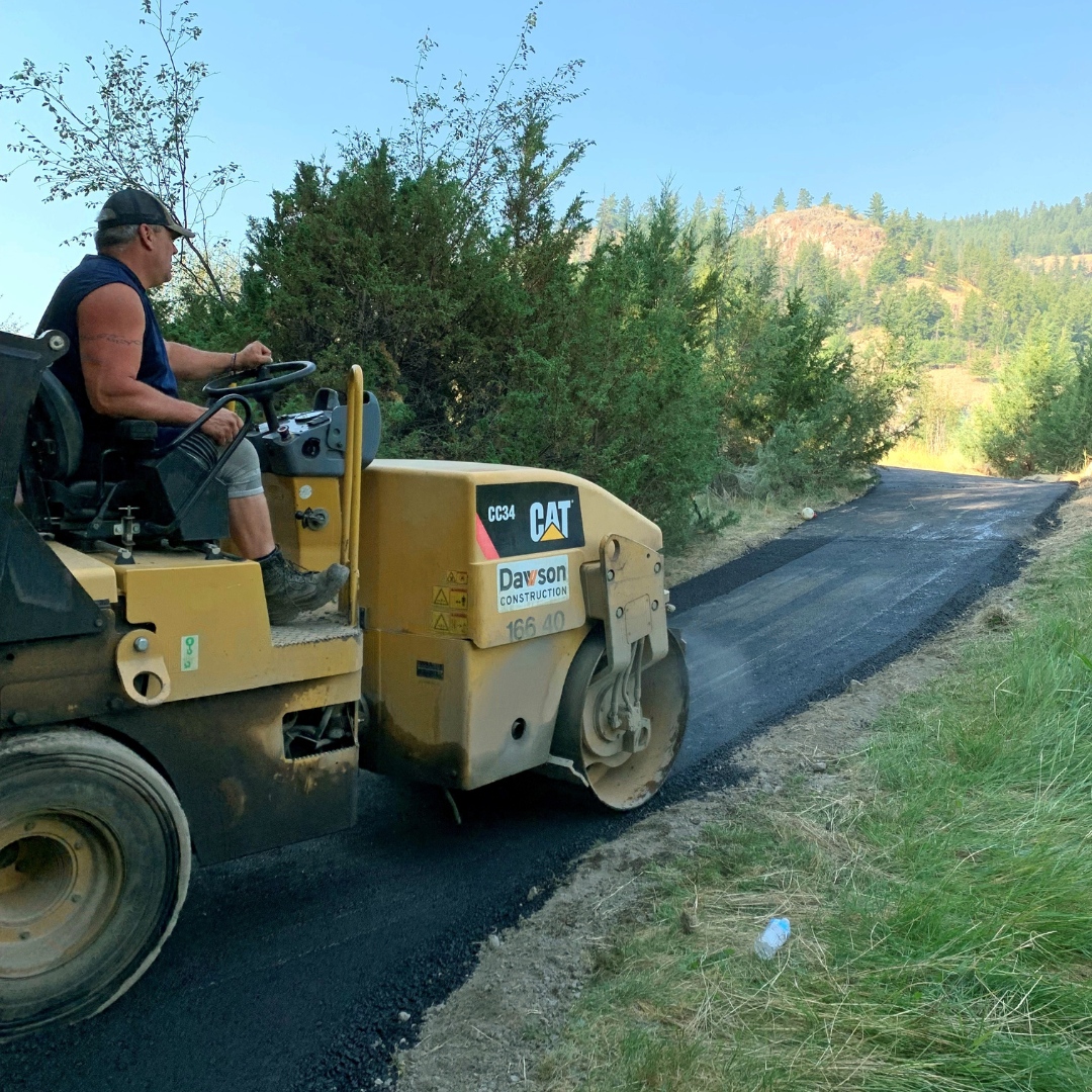 Did you know that we pave more than highways? Back in 2021, we paved the cart paths at Sagebrush Golf Club, giving golfers an enjoyable drive around a beautiful course! Nothing but nice bounces off this cart path!

#MerrittBC #Construction #Paving