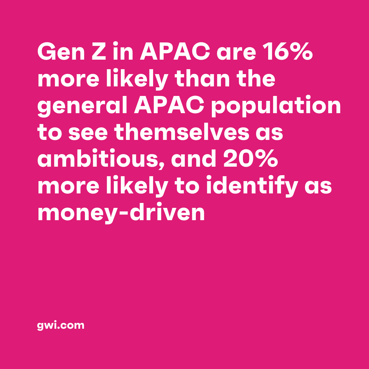 💰Gen Z in Asia-Pacific are all about the hustle.