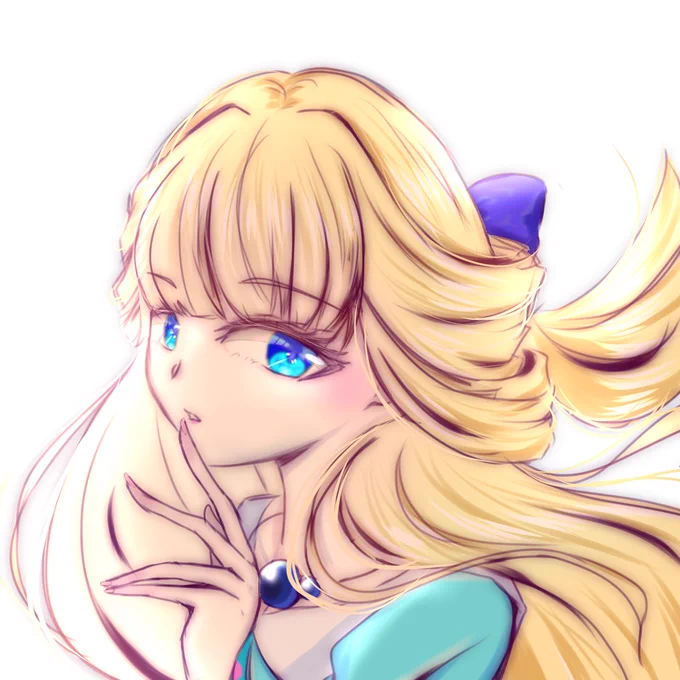 描きたくなったから描いちゃったぜ謎の金髪碧眼美少女いったい何屋敷ユキなんだ…!? 