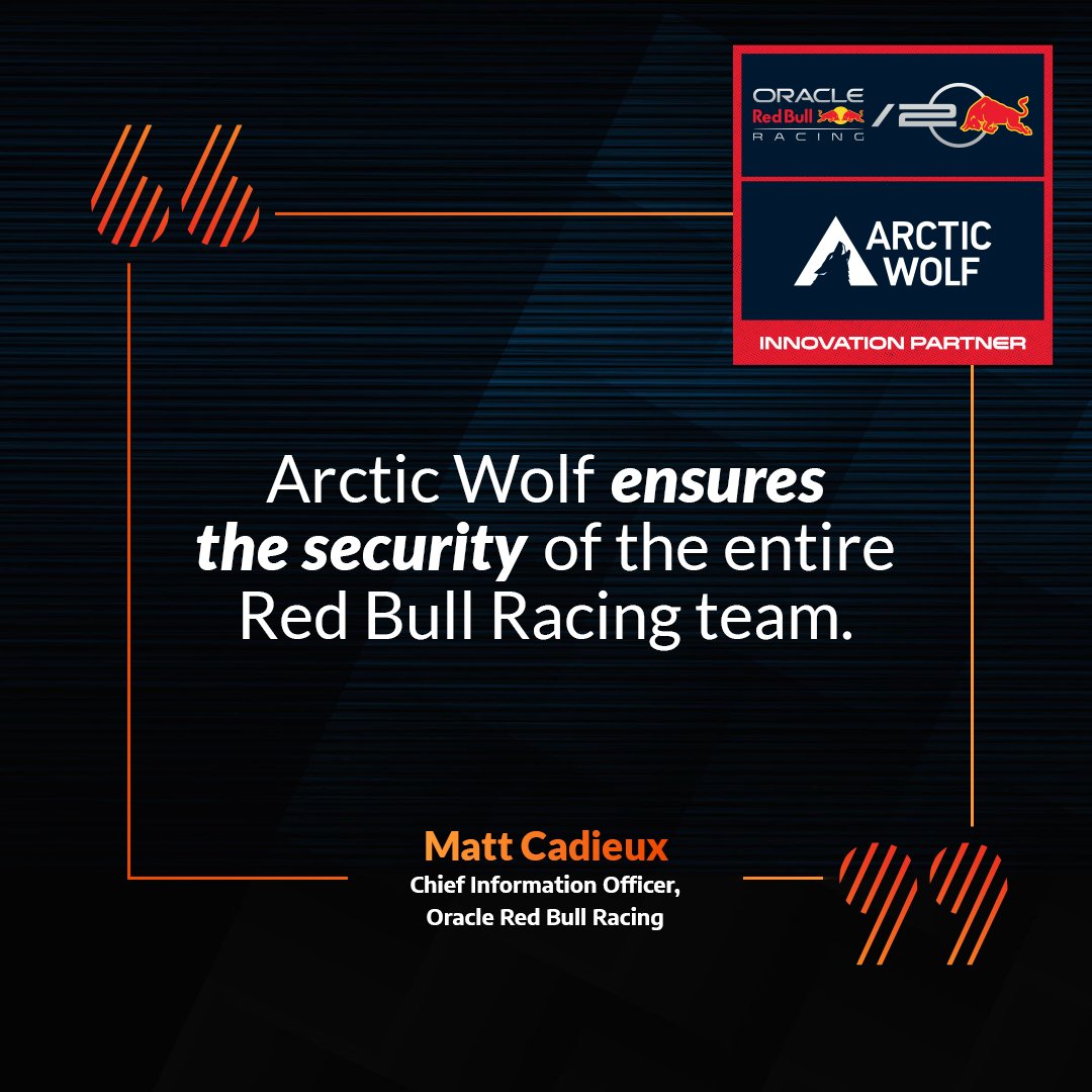 When you’re a world-class #F1 team looking to defend another championship, you can’t let anything slow you down, let alone cybercriminals. This Pack is proud to have the Bulls’ back. ow.ly/oUfR50QXOvB #ChallengeAccepted #RedBullRacing #EndCyberRisk #Formula1