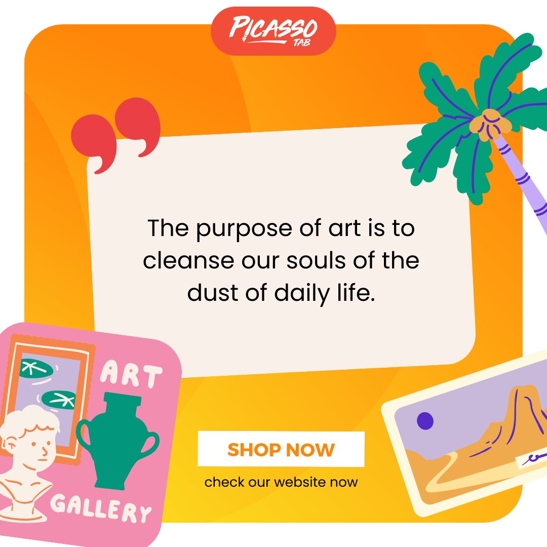 SimbansDotCom's tweet image. Art is the gateway to cleansing our souls from the mundane routines of daily life. 🎨 Let creativity be your sanctuary, offering solace and rejuvenation. 

amazon.com/Simbans-Picass…
.
.
.
#arttherapy #soulcleansing #picassotab