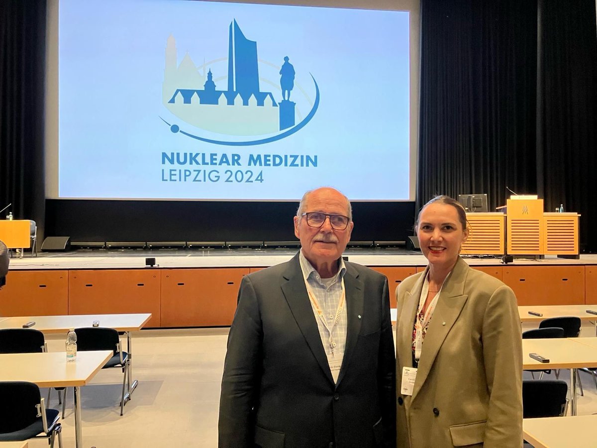 Gratitude to our ambassador, Dr. @Udo Blaseg, and @Camille Chapalain, for their representation of our foundation at the DGN Nuklearmedizin event last week. It was a great opportunity to engage with industry professionals and stay updated on the latest developments in the field.