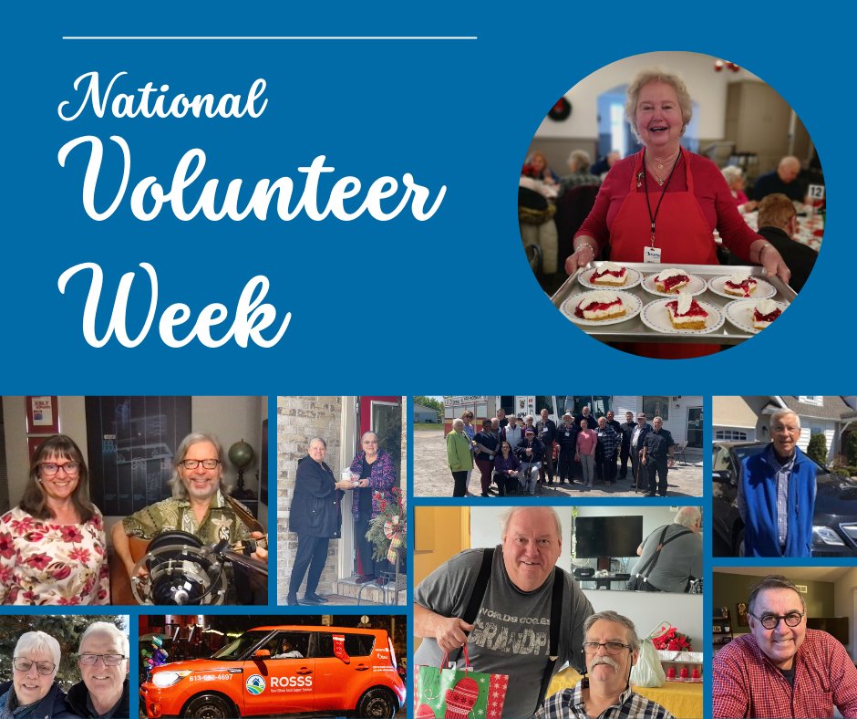 April 14th-20th is National Volunteer Week! 
If you have volunteered your time and energy to assist and support ROSSS, we wish to say: thank you, thank you, thank you!