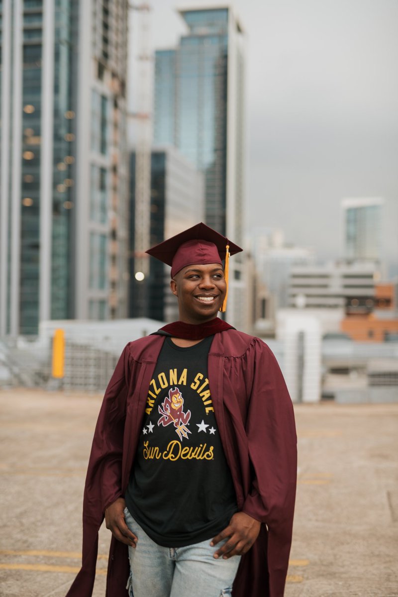 “i tear up every time i hear 'congratulations class of 2024' DAS ME” - @crissles •Master of Arts, Communication •First Generation •Arizona State University (@ASU) •May 6th, 2024 @ 9 a.m.