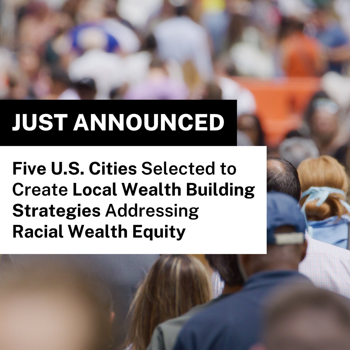 Cities and mayors are uniquely positioned to deliver large-scale, impactful local wealth building solutions. In partnership with our Greenwood Initiative, @CFEfund’s CityStart Initiative will support the new cohort of five cities in their efforts to develop and implement proven…