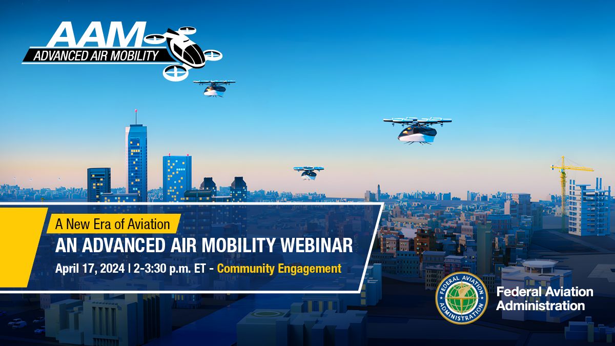 Join us virtually for the @FAANews's: 'A New Era of Aviation: An Advanced Air Mobility Webinar - Community Engagement.' Our CEO, Kevin J. Thibault, will address the topic of 'Potential AAM Development Opportunities at MCO.' 🗓️April 17th ⌚ 2pm-3:30pm 📍 bit.ly/49Cxuvd