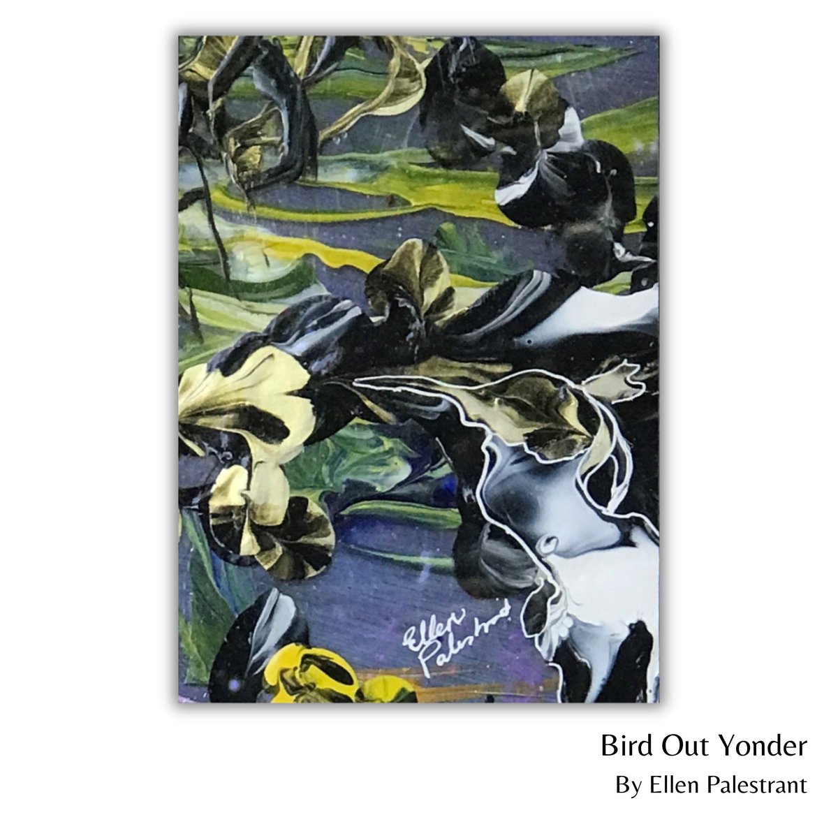 EPalestrant's tweet photo. Original available: https://t.co/5EEc8KZ6t1 #artwork #homedecor #abstractart #woo #woocommerceshop #contemporaryart #intuitiveart #bird #yonder #miniatureart https://t.co/lQc5WOeMPI