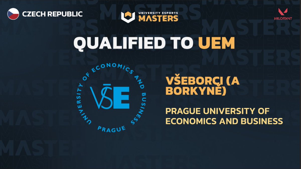 UNIVERSITY Esports Masters 🇪🇺 tweet media