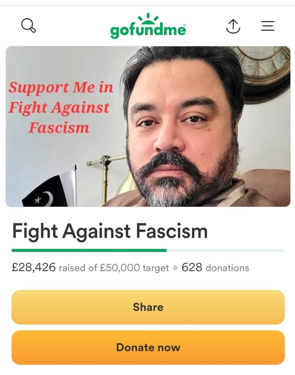 The guy just labbled UK courts as fascists too.