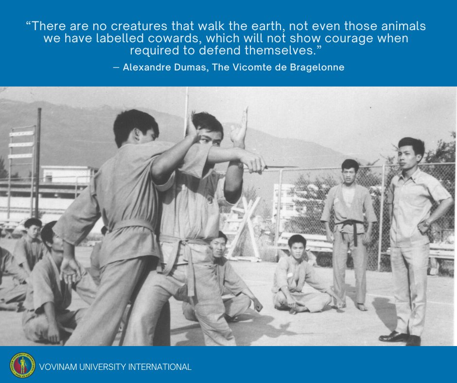 VovinamUI's tweet image. Take no pride in violence, but know that you must be able and prepared to defend yourself when the situation calls for it. vovinamuniversity.com
#MartialArts #StrongerMindBodySpirit #IntelligentMind