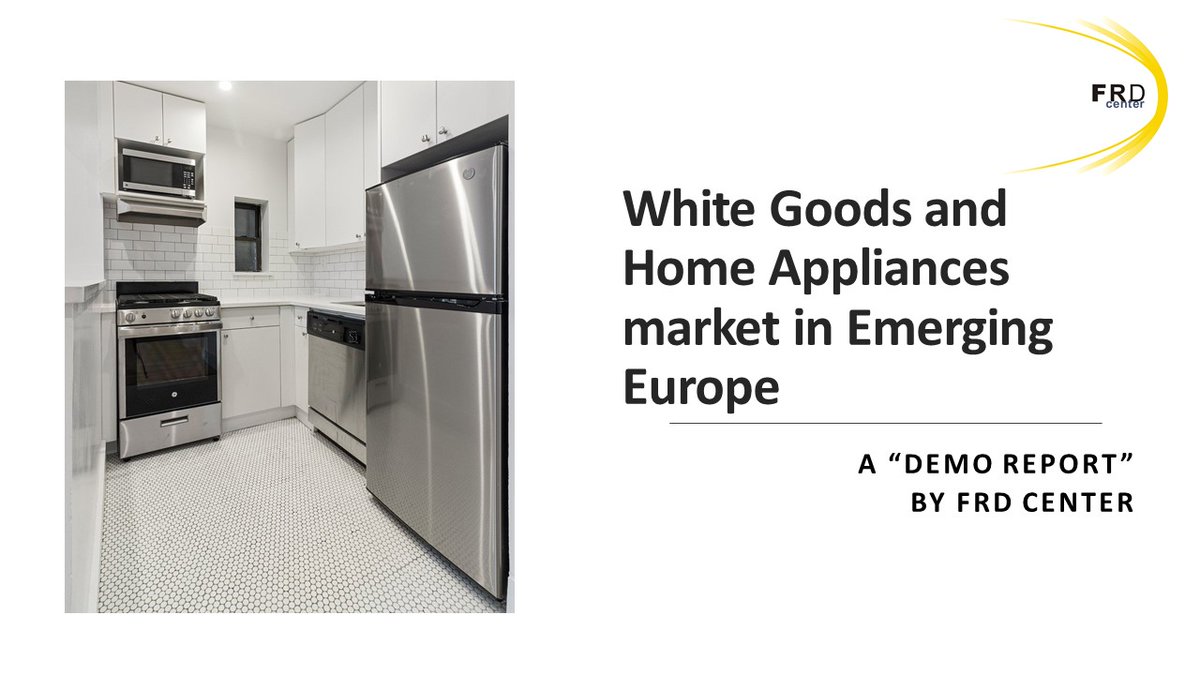 FRDCenter's tweet photo. #newsallert The latest issue of the "Expand to Emerging Europe" newsletter on #LinkedIn : What are the #opportunities for #marketexpansion in #WhiteGoods and #Household #Equipment #manufacturing #industry in #EmergingEurope? Go to https://t.co/g7BTaXw9Lj https://t.co/99JWhFlVNi