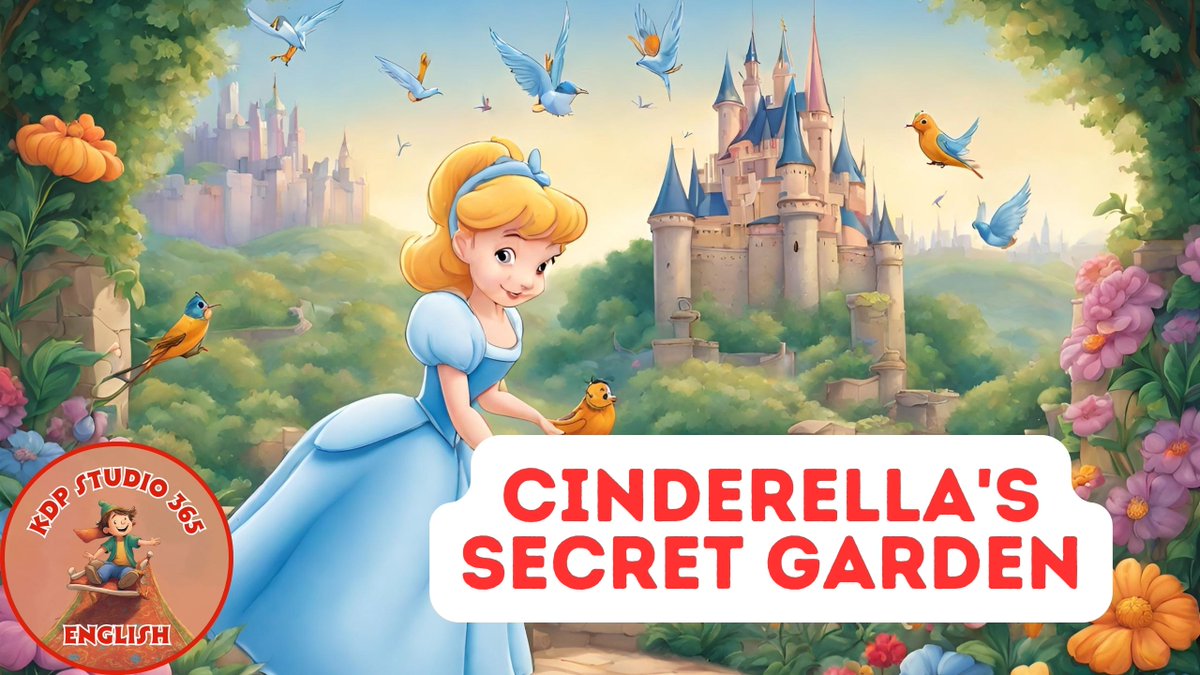 bfyvault's tweet photo. Cinderella's Secret Garden | English Fairy Tales for Kids | @KDPStudio365

#KDPTeamplateStudio #KDPStudio365 #englishshortstories #englishfairytales #englishbedtimestories #englishfairytalesforkids #englishfairytalesanimals #bedtimestoriesforkidsinenglish https://t.co/7PS3zYqfGf
