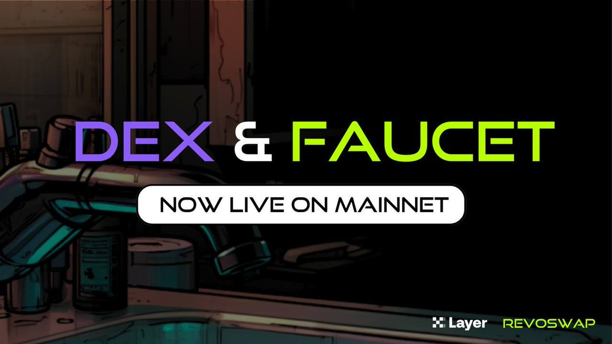 Revoswap_'s tweet image. GM Rebels,

It’s time to join the Revo-lution. 

You can start bridging funds over from OKX bridge &amp;amp; provide liquidity in our Revoswap Dex farms to earn $XPOINTs: revoswap.com/farms

Kickstart your journey with us by claiming daily $OKB tokens from our very own faucet and…