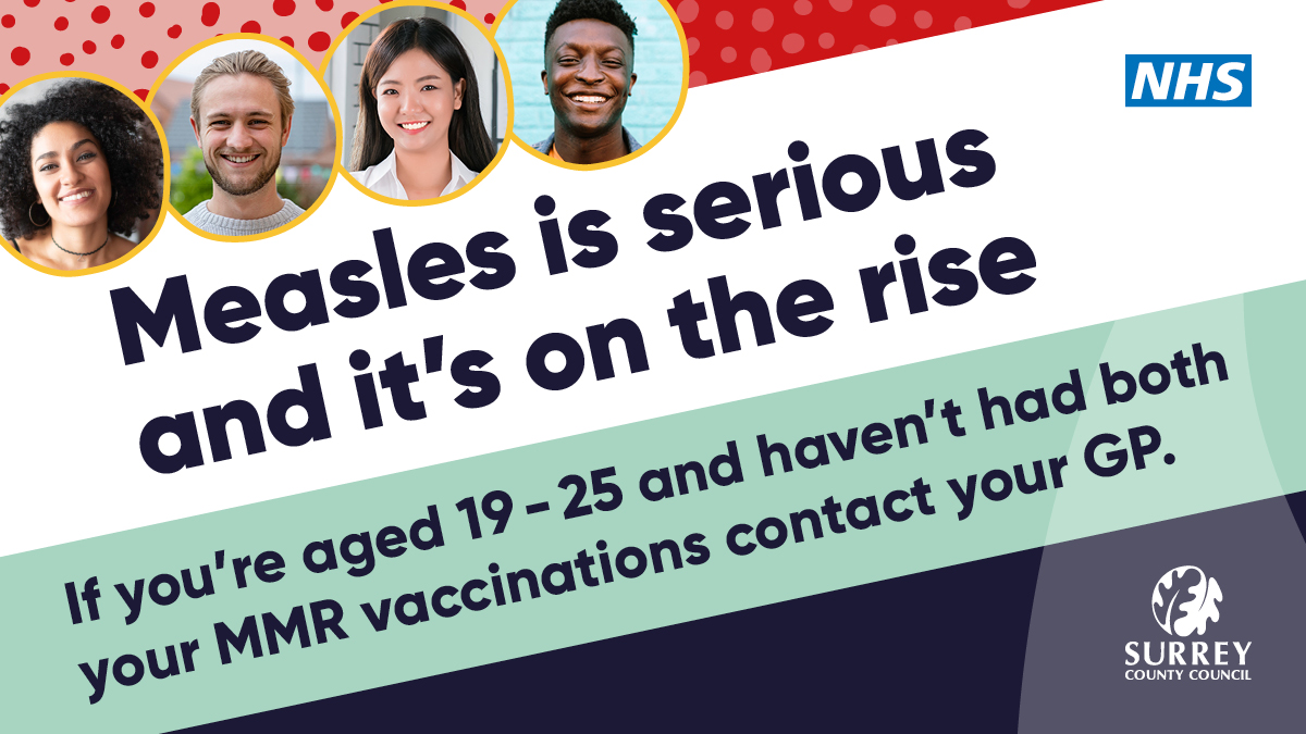 It’s never too late to have the MMR vaccine - two doses of the MMR vaccine offers protection for life against measles, mumps and rubella. Are you protected? If you’re not sure, contact your GP about getting catch up vaccinations. Find out more: orlo.uk/eMxG3