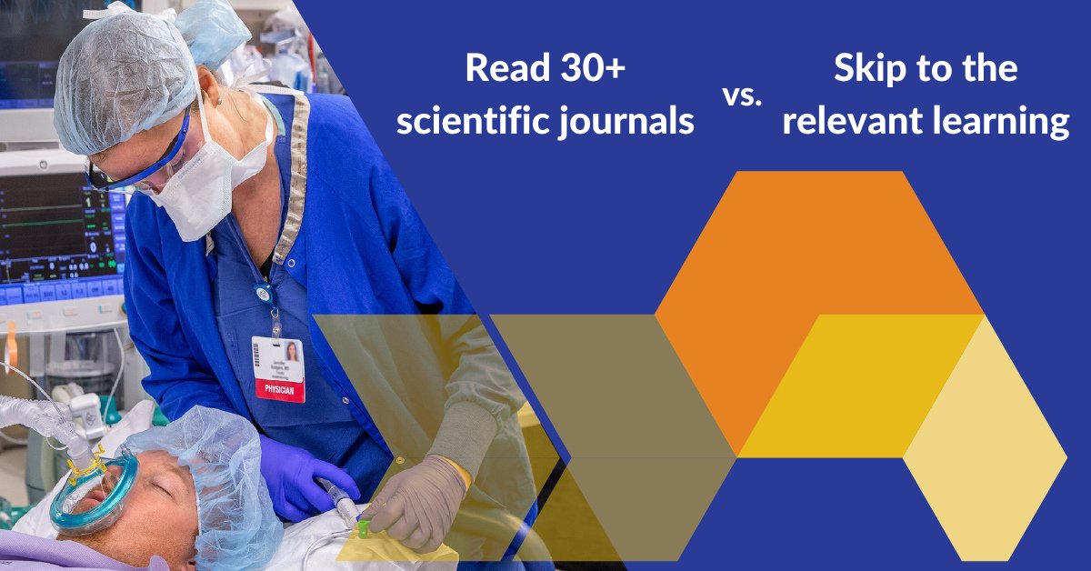 We read an array of international journals so you don't have to. Try a free sample question, then download Summaries of Emerging Evidence (SEE) 40A to your ASA My Learning app. ow.ly/CauQ50RgjZp #anesthesiology #anesthesiologist