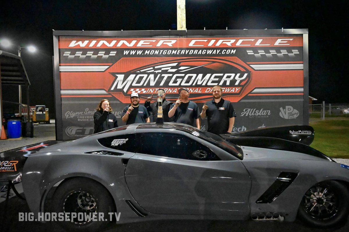 Huge congrats to Stephen McNabb, Ricky Stanbro, & Ryan Grigsby on their big win this weekend at Montgomery International Dragway 🏆

#racing #dragracing #corvette #nitrous #speed #nitrousoutlet