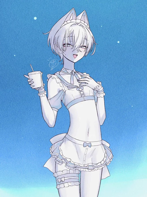 #気温が高いので気が早いが水着絵が見たい水着絵ってあんまり描いた記憶なかったけどそれなりにちゃんとバリエーションあるな…みんなはどれがお好みかな…? 