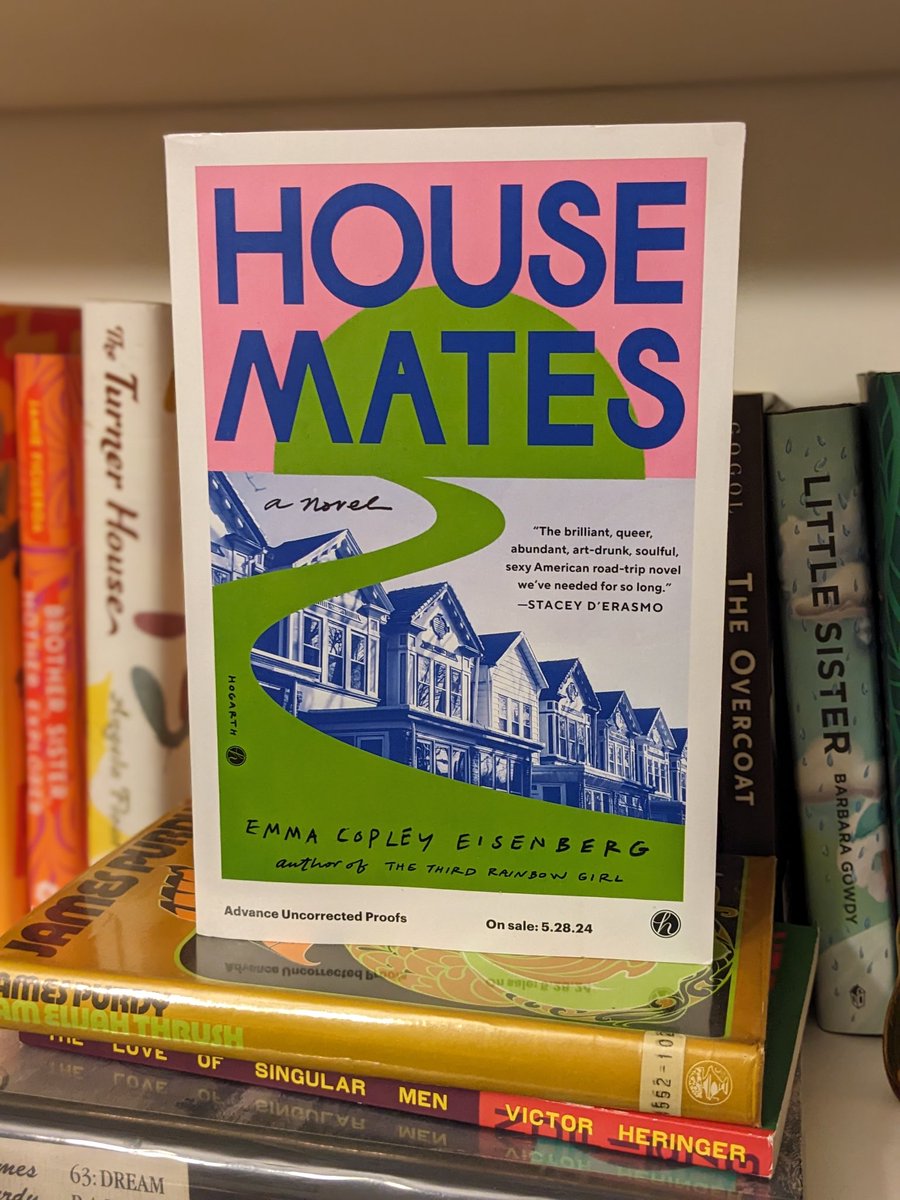 Please preorder this fabulous book. HOUSEMATES by @frumpenberg is a refreshing, funny, wonderfully human novel. It also contains some of the best writing I've read recently. I love it very much. Also, Philly peeps, check it out!