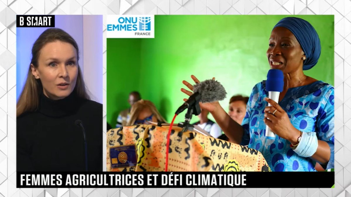 🌱 « Nous aidons les femmes agricultrices à lever les obstacles auxquelles elles font face. »
👉 Charlotte Saint-Arroman, Directrice des Opérations, nous parle des programmes d’autonomisation économique d'ONU Femmes. 
Retrouvez l’interview complet ⏩️ bsmart.fr/video/24031-sm…