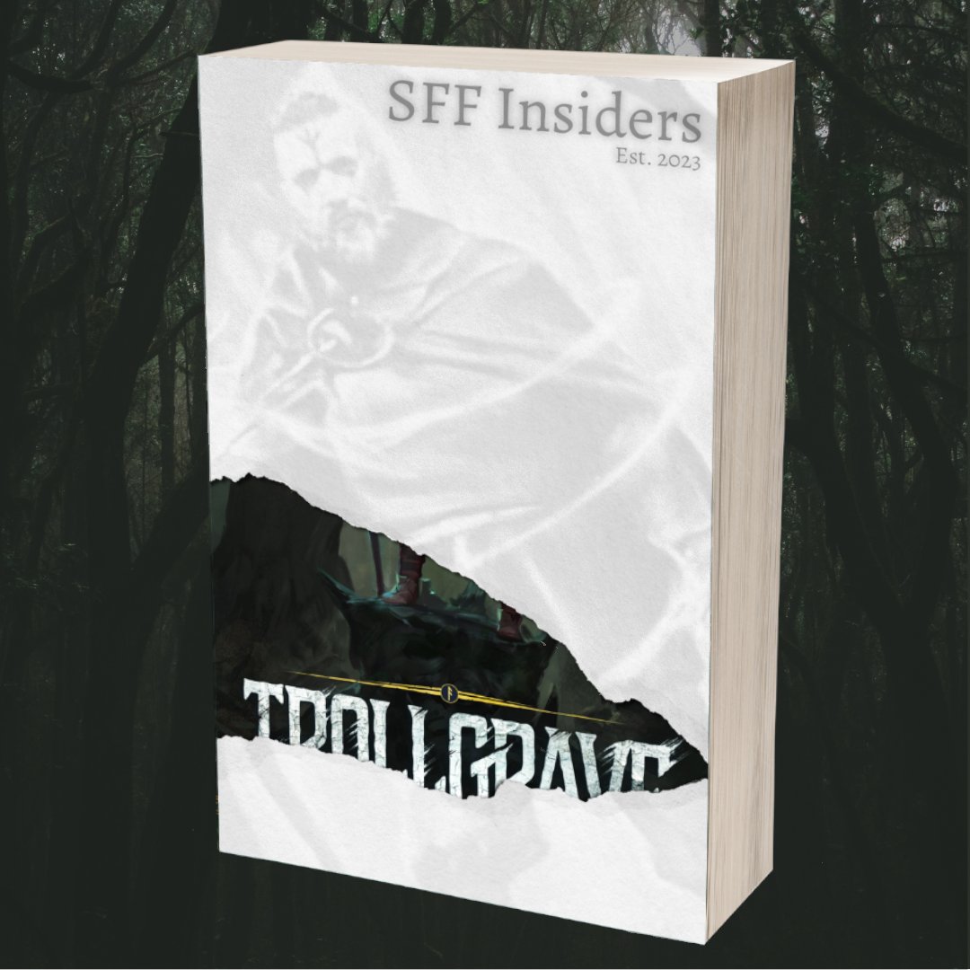 🚨 Cover Reveal 🚨

I'm back with another cover reveal for <a href="/sffinsiders/">SFF Insiders</a> 

I'm excited to help reveal the amazing cover for Trollgrave by <a href="/AlexSBradshaw/">Alex S. Bradshaw 🦕</a> 

You can check out the artwork by Raph Lomotan (Illustration) and <a href="/stk_kreations/">Shawn T. King</a> (design) and learn more about Isaac's story at