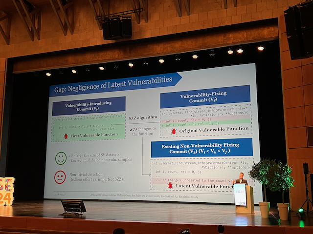 Ali Babar (@alibabar) on Twitter photo Interesting in knowing the benefits of using #latent #vulnerabilities in #dataset 4 #AI models? <a href="/lhmtriet/">Triet Le</a> presented our work bit.ly/4cYq0FG in <a href="/msrconf/">MSR 2025</a>, at <a href="/ICSEconf/">ICSE</a> 2024; another excellent work of <a href="/crest_centre/">Centre for Research on Engineering Software Tech</a> at the intersection of #AI & #software #security Interesting in knowing the benefits of using #latent #vulnerabilities in #dataset 4 #AI models? <a href="/lhmtriet/">Triet Le</a> presented our work bit.ly/4cYq0FG in <a href="/msrconf/">MSR 2025</a>, at <a href="/ICSEconf/">ICSE</a> 2024; another excellent work of <a href="/crest_centre/">Centre for Research on Engineering Software Tech</a> at the intersection of #AI & #software #security